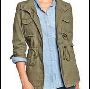 Old Navy Green Utility Jacket